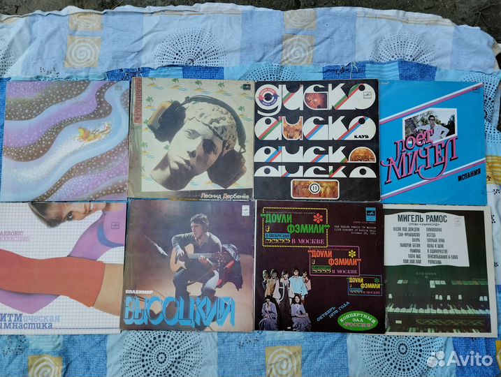 Грампластинки 40 штук