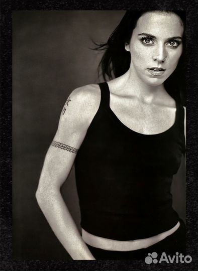 Melanie Chisholm автограф и фото на металле в раме