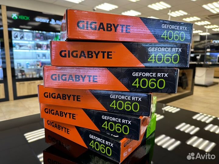 New Видеокарта gigabyte GeForce RTX 4060 OC 8Gb