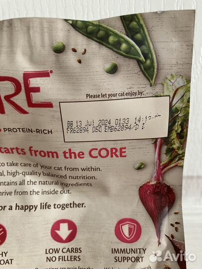 Wellness Core корм для кошек с лососем