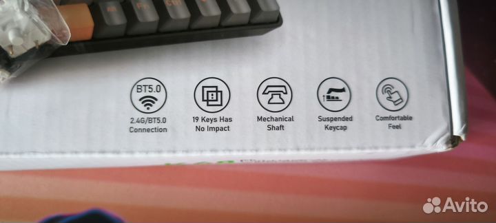 Беспроводная механическая клавиатура Ziyoulang K68