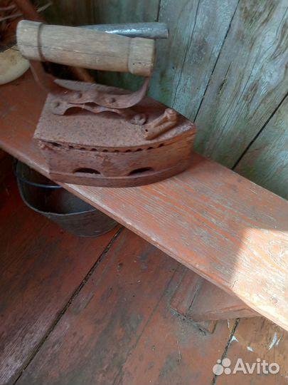 Утюг на углях,раритет