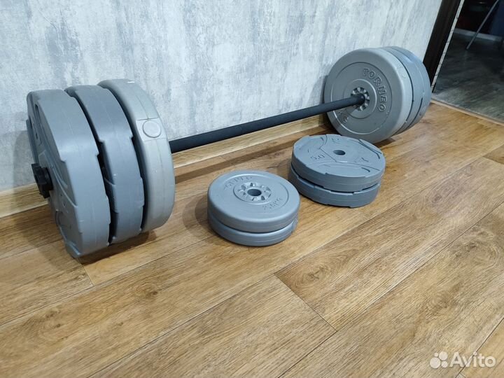 Штанга разборная с блинами