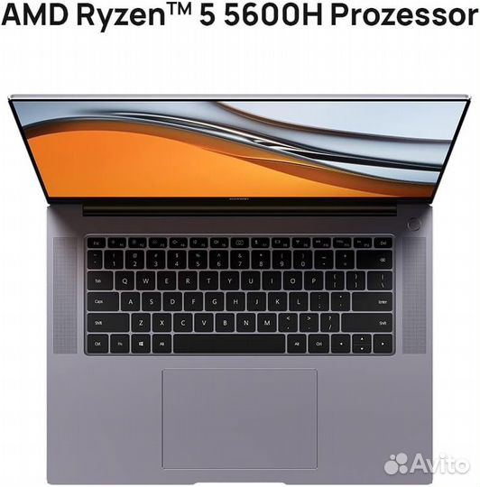 Ноутбук Huawei MateBook 16 2.5K R5-5600H 16GB 512G