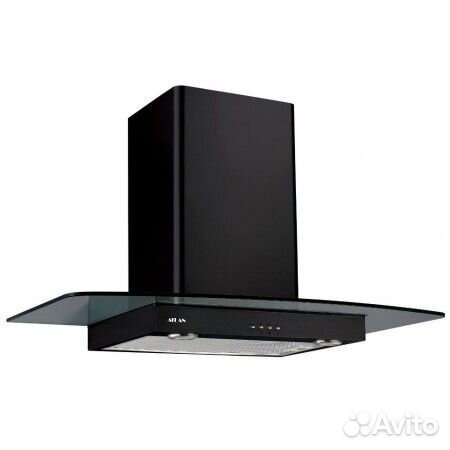 Вытяжка atlan 3288 B 90см black