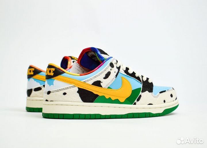 Женские Кроссовки Ben & Jerry’s x Nike Dunk Low SB