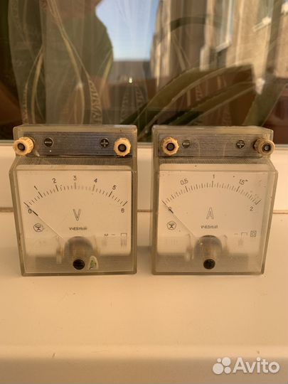 Вольтметр, Амперметр учебный СССР