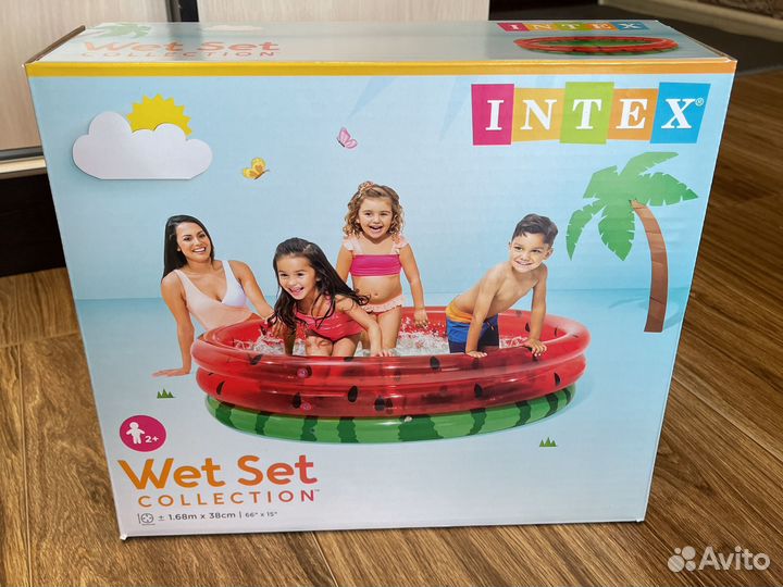 Надувной бассейн новый