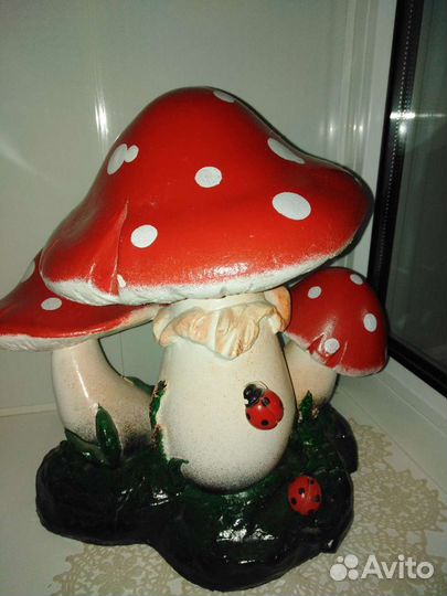 Гриб, высота 40см