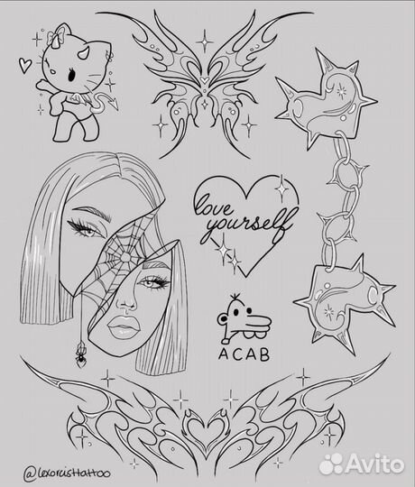 Тату-модель