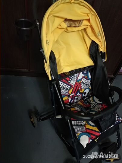 Прогулочная коляска складная