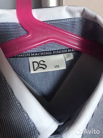 Рубашка в клетку 152