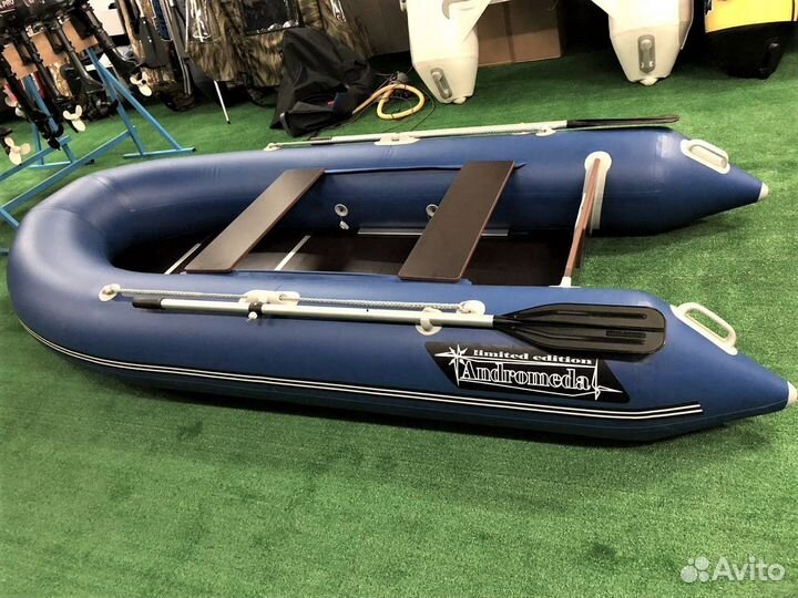 Лодка пвх Andromeda 295 синяя