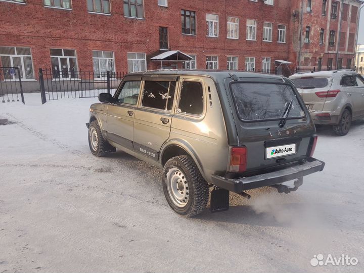 LADA 4x4 (Нива) 1.7 МТ, 2016, 103 000 км