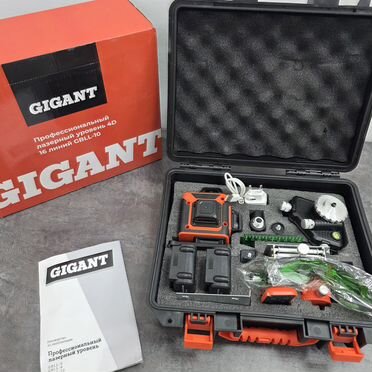 Лазерный уровень Gigant 4D 16 линий gbll-10