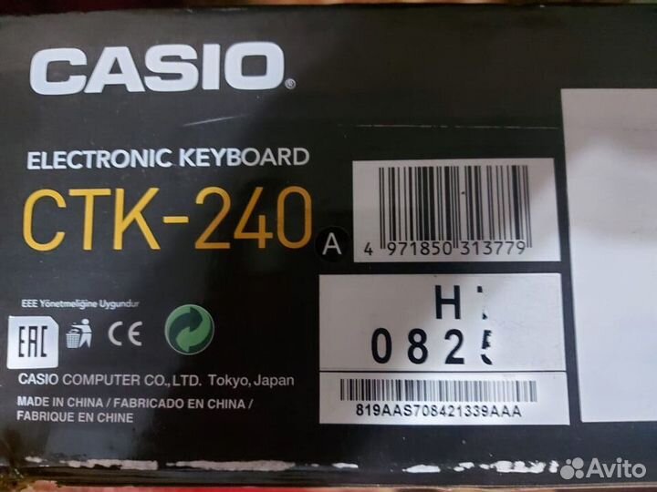 Casio CTK-240 синтезатор