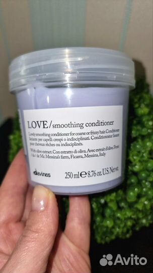 Davines Love smothing шампунь, кондиционер