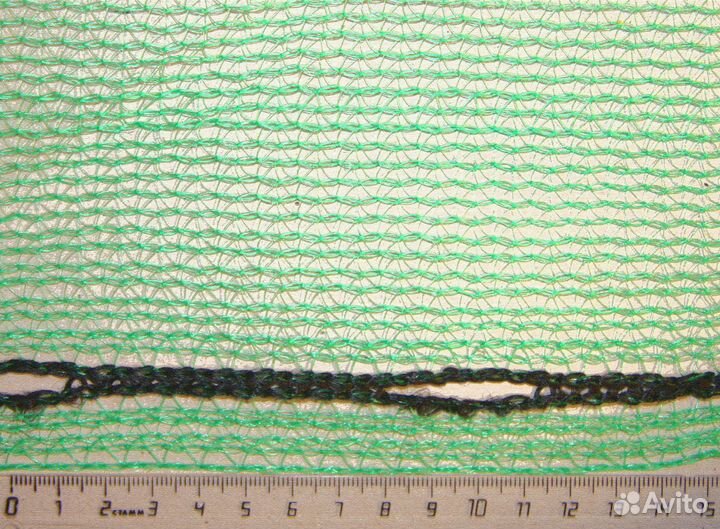 Сетка фасадная затеняющая защитная укрывающая