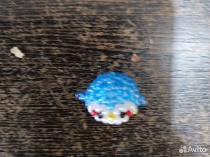 Амигуруми из бисера пингвин