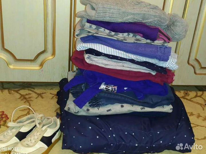 Детские вещи пакетом на мальчика 80 86