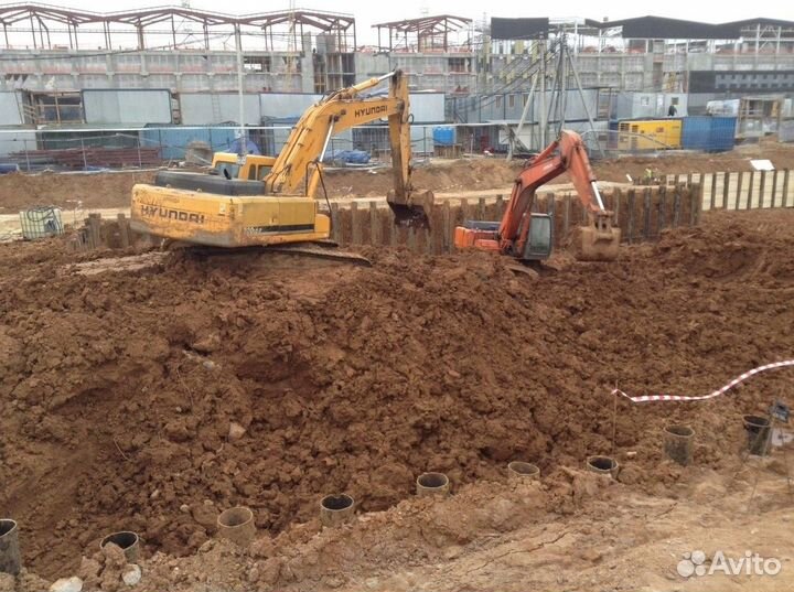 Грунт для уплотнения участка и перегной Л9 и дрова