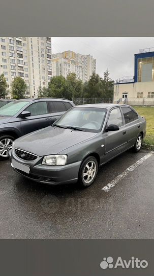 Hyundai Accent 1.5 AT, 2005, 181 000 км