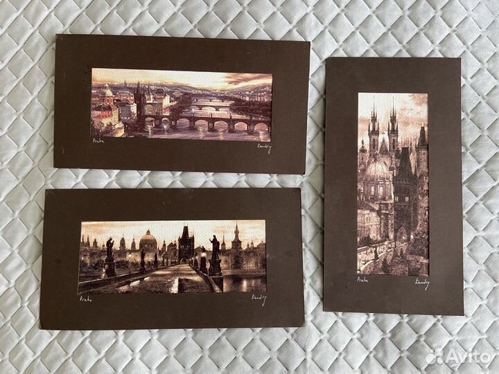 Картины с видом Праги