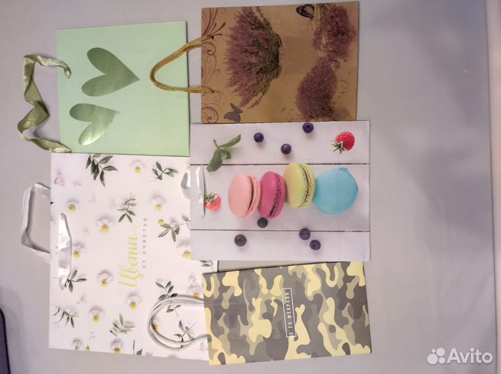 Подарочные пакеты разные