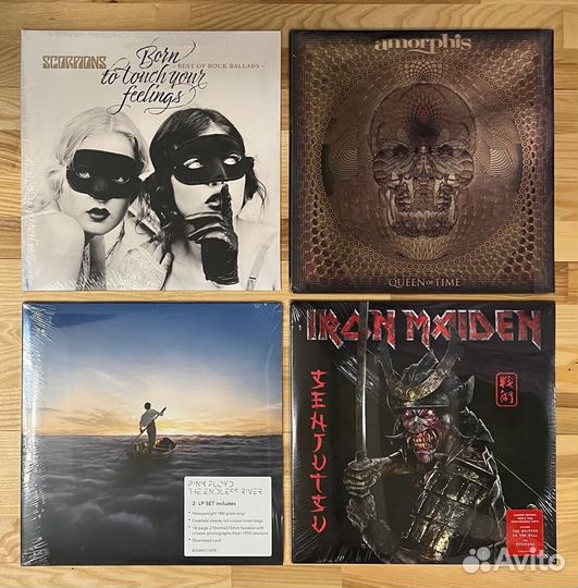 Scorpions. Amorphis.PinkFloyd.IronMaiden. LP