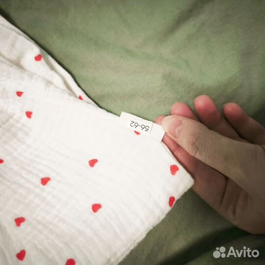 Муслиновый комбинезон для девочки