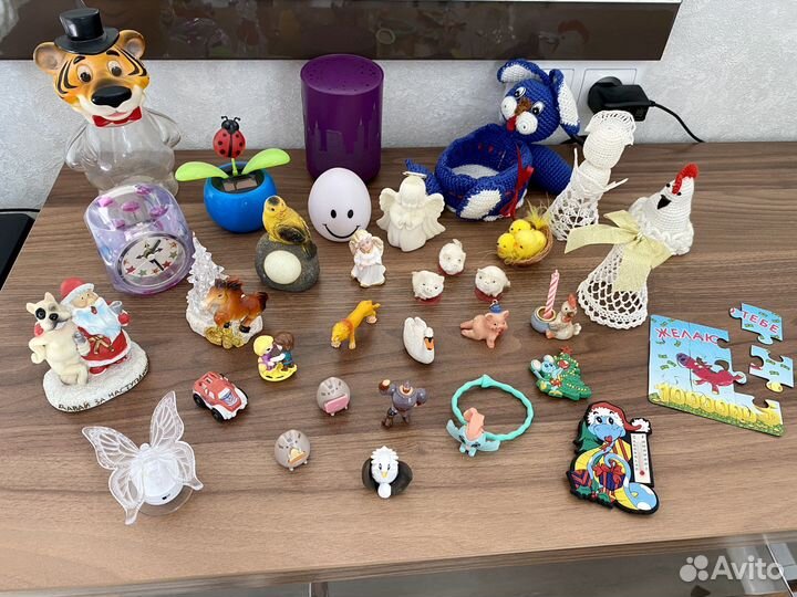 Игрушки пасхальные, из кидеров, ночники, копилка