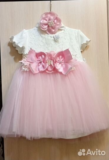 Платье для девочки 86