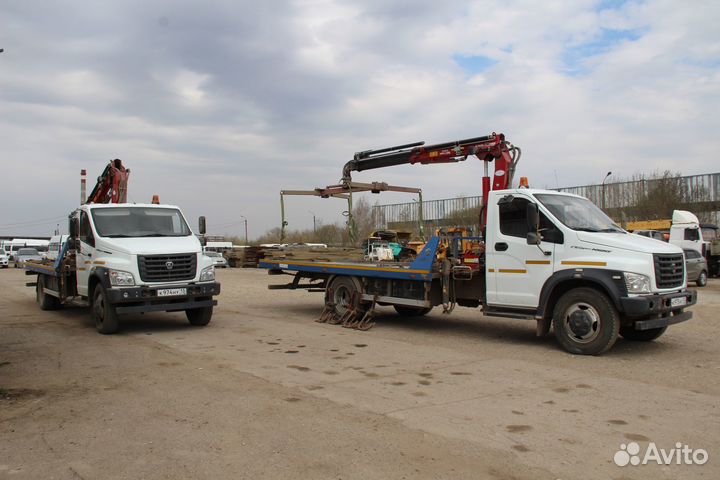 ГАЗ ГАЗон Next C41R11 с КМУ, 2016