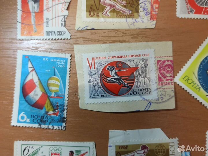 Марки СССР Спорт