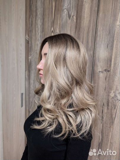 Парик блонд