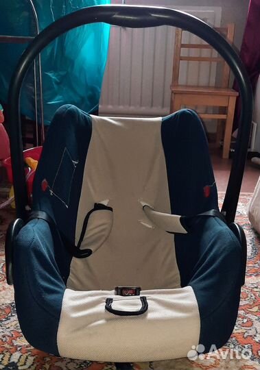 Люлька переноска автомобильная для новорожденных