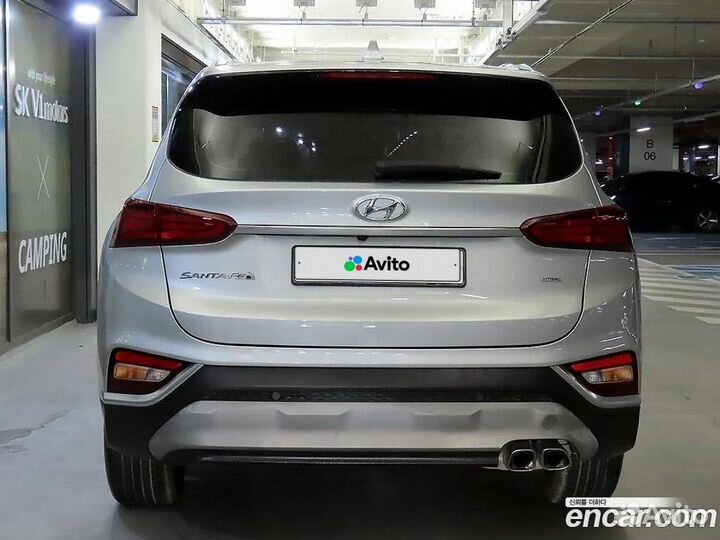 Hyundai Santa Fe 2.0 AT, 2020, 70 000 км