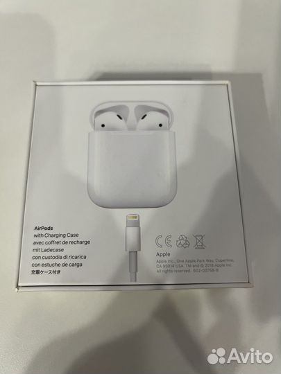 Коробка от Airpods Оригинал