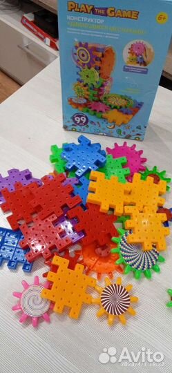 Настольные игры, пазлы, конструкторы, мозаика