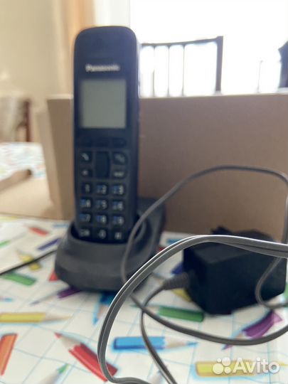 Panasonic радиотелефон с доп трубкой