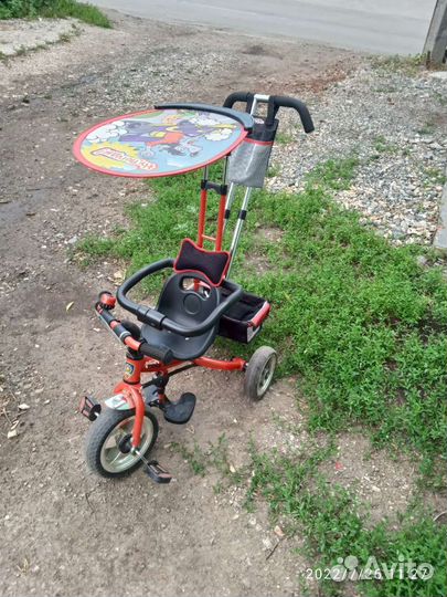 Детский велосипед бу трех колесный