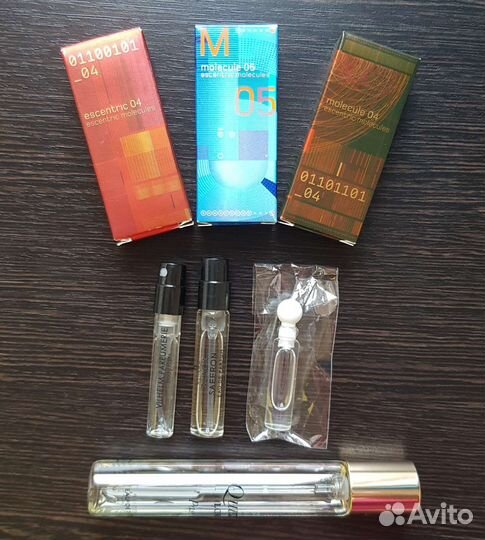 Миниатюры, пробники и тестеры парфюма; косметика