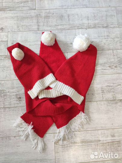 Новогодние подарки (шапка Санты)