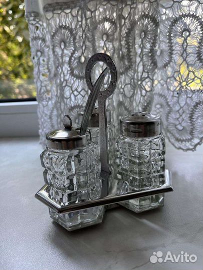 Набор для специй сервировочный. Винтаж