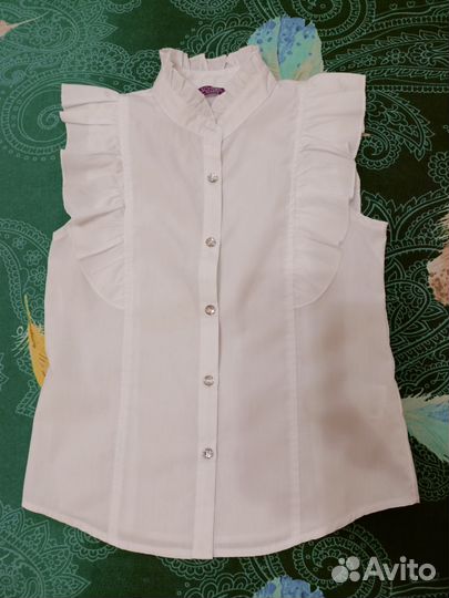 Школьные блузки для девочки 128