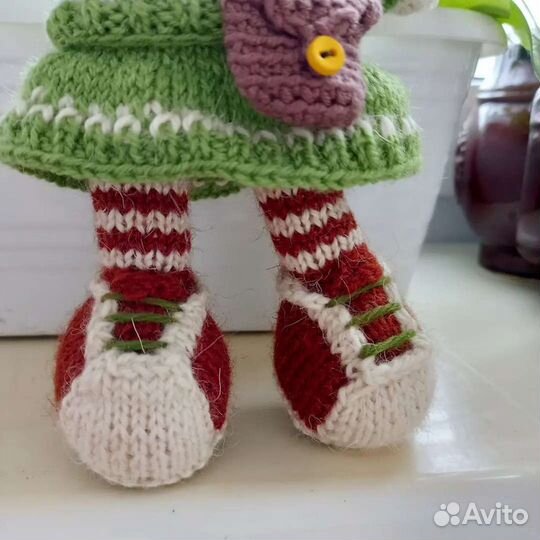 Вязаный кролик