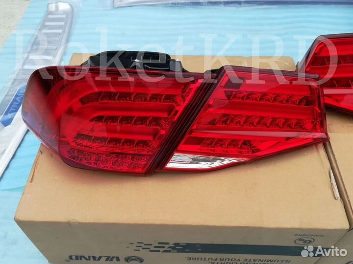 Задние фонари toyota camry 50 11-14 г стиль BMW