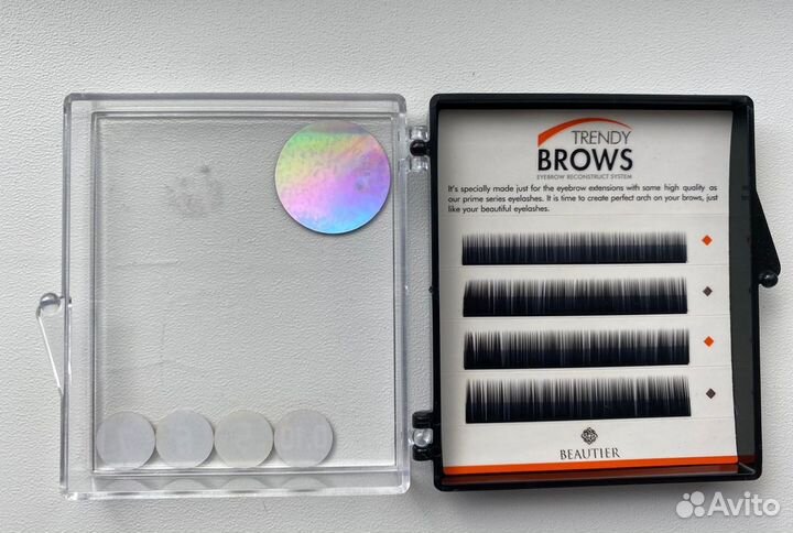 Волоски для наращивания бровей Trend Brows