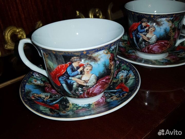 Чашка чайная с блюдцем