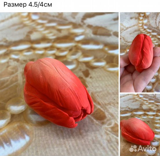 Формы силиконовые цветы разные много